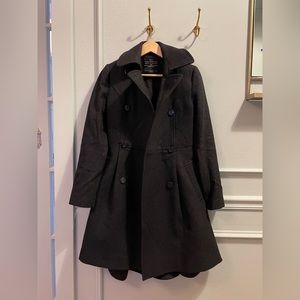 AllSaints Hepburn Italian wool coat